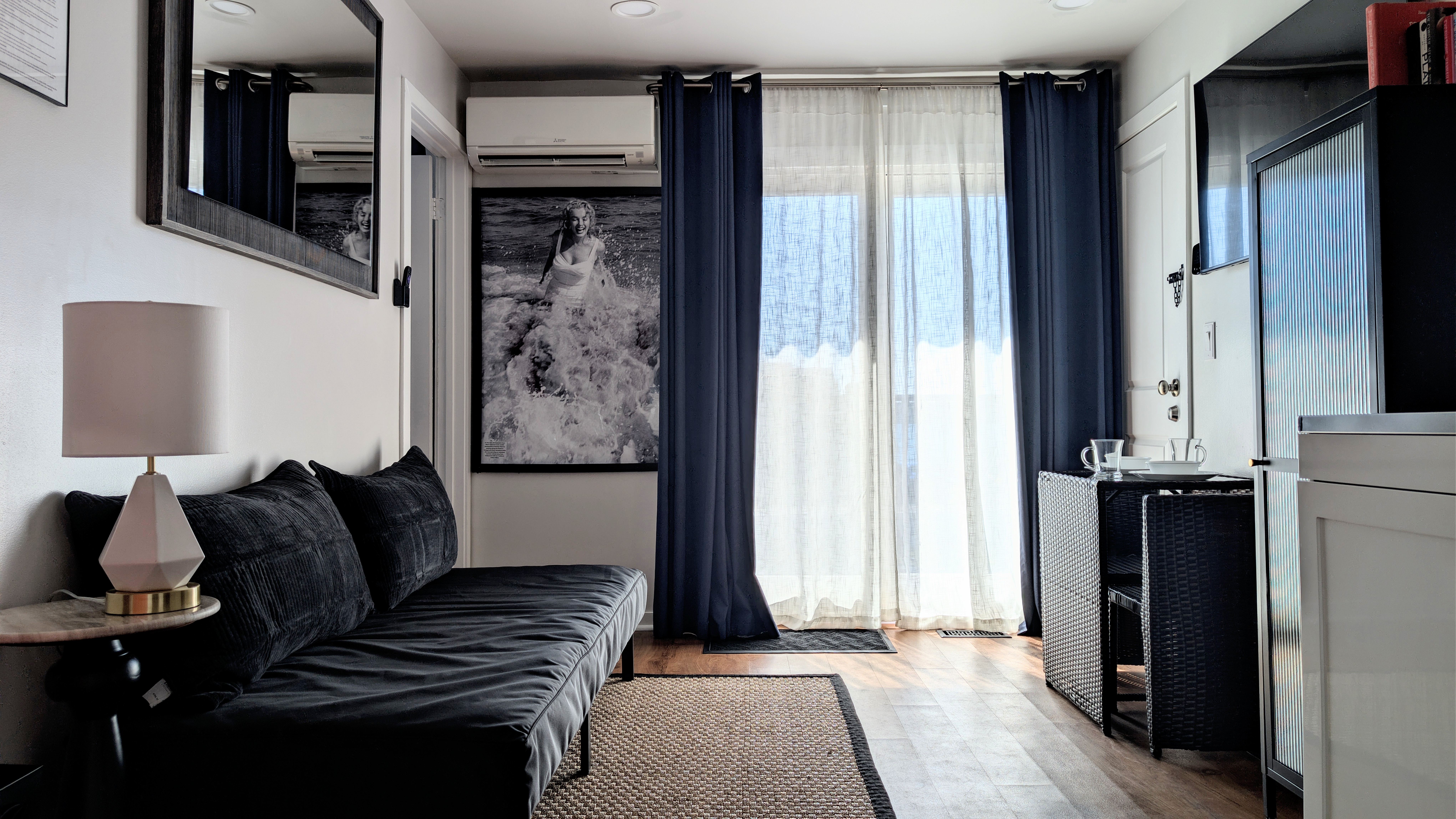 One and two bedroom suites with full kitchen at Ocean View Terrace Inn, Hampton Bays, NY